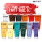 12 Color Set of Acrylic Oil Paint 75ml Tubes - High Opacity, Strong Tinting Strength, Oil Paints for Canvas Painting, Wood & Media